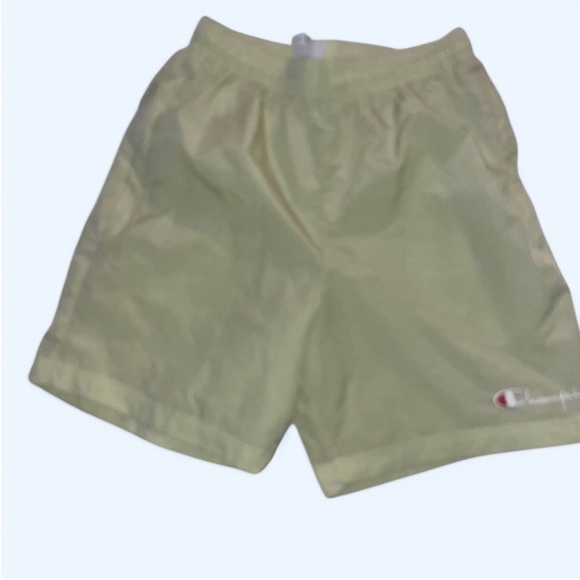 Champion Men's Yellow Shorts - Picture 1 of 4